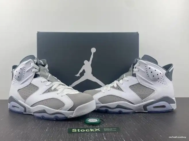 CT8529-100 Cool Grey Air Jordan 6 0607